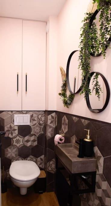 T3 Le Designer 4E-Terrasse-Climatisation & Netflix Appartement Marseilles Buitenkant foto