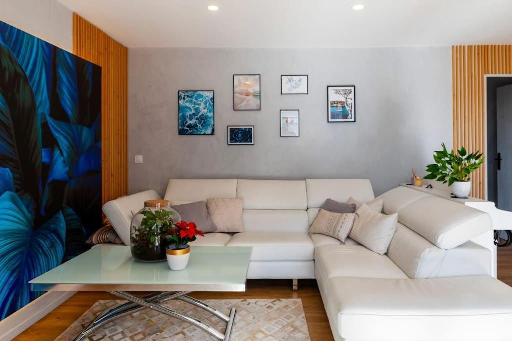 T3 Le Designer 4E-Terrasse-Climatisation & Netflix Appartement Marseilles Buitenkant foto